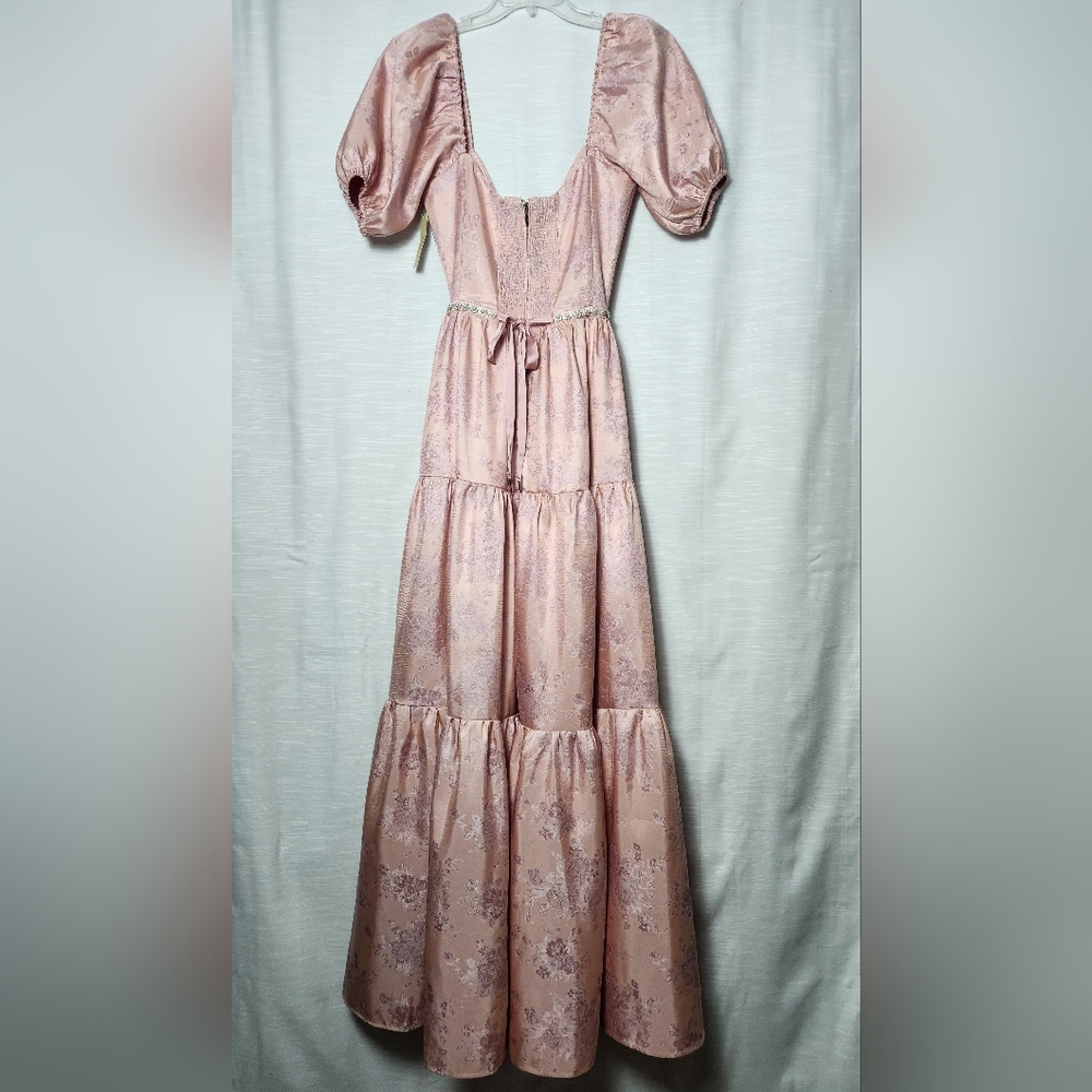 The Emma dress Windsor brocade V. Chapman - Picture 10 of 16